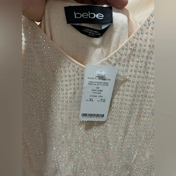 Bebe vintage diamond dress XL - Picture 5 of 7